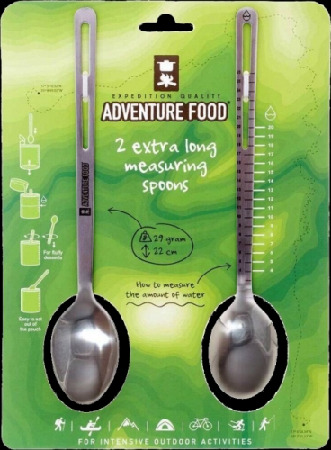 Купить Набор столовых приборов Adventure Food Spoon 2X AF2SP в Киеве по лучшей цене с доставкой в Украине | Магазин NORTHWALL